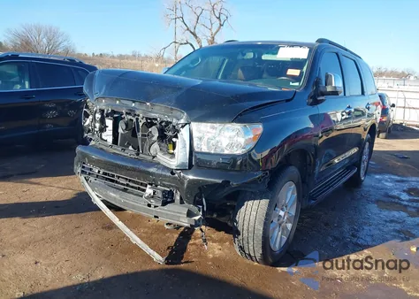 2016 Toyota Sequoia Platinum 5.7L V8 from USA, damaged, VIN 5TDDW5G13GS147478